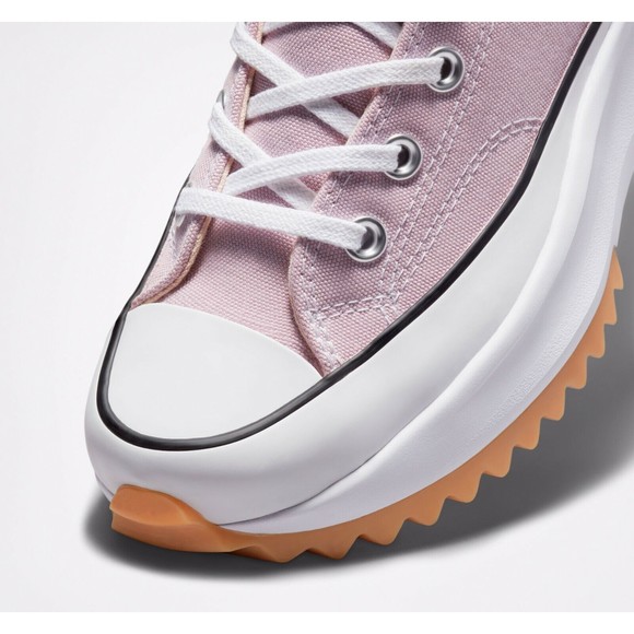 Converse Unisex Run Star Hike Sneaker M 10 W 11.5 High Top Platform Shoes Pink - Picture 7 of 10